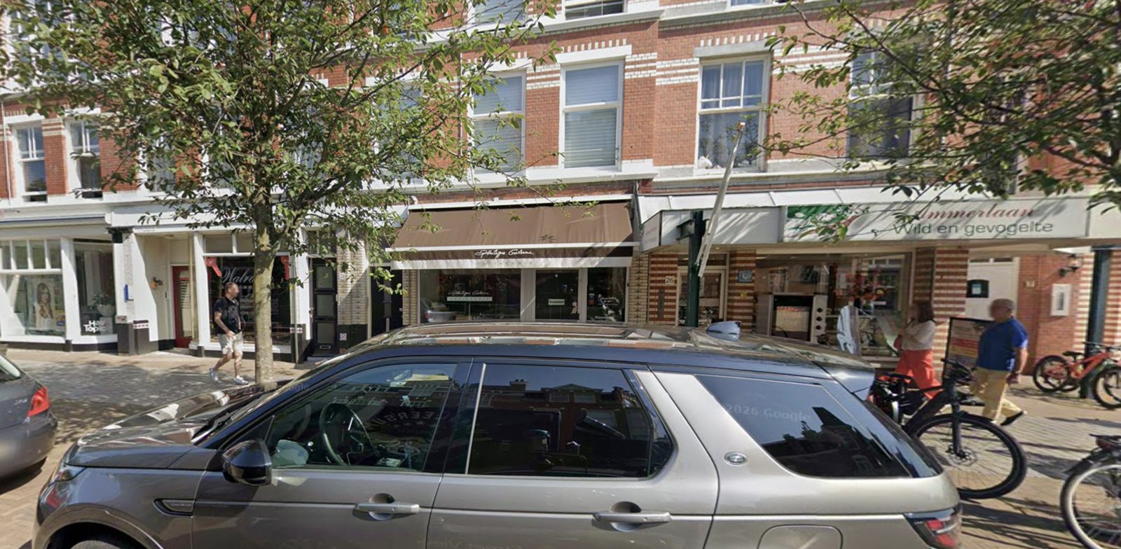 Aert van der Goesstraat 24 にあるPhilippe Galerneの店構え